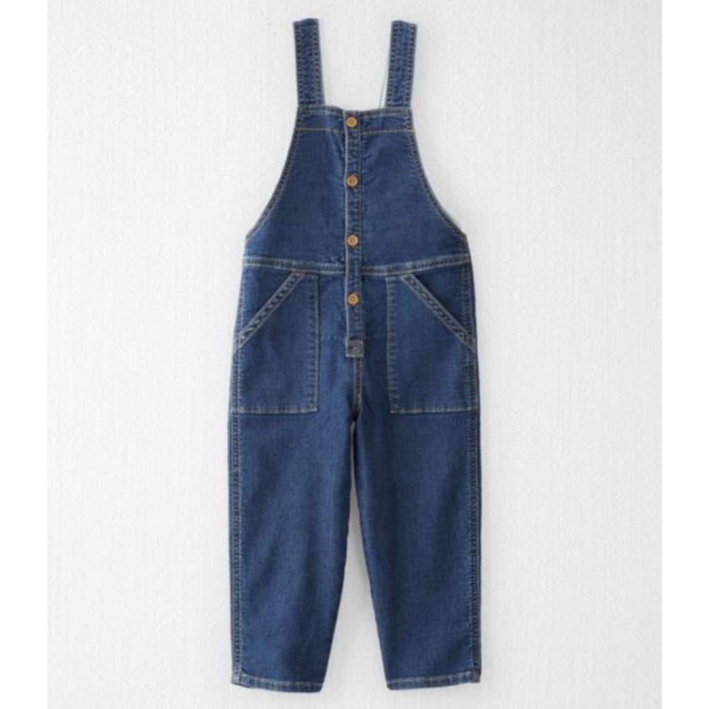 Little Planet Toddler Denim Overalls Made With Organic Cotton